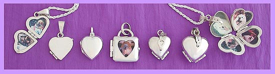 silver locket