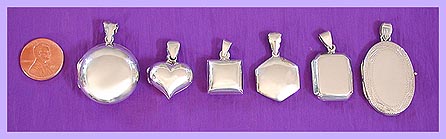 silver lockets