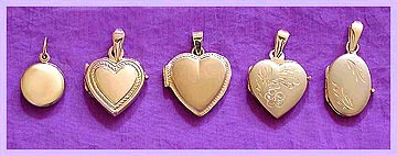 gold lockets